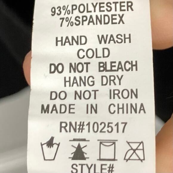 NWOT SOPRANO Dress M Crystal Beaded Flutter Sleeve Fit & Flare Pleated Knee - Picture 5 of 5